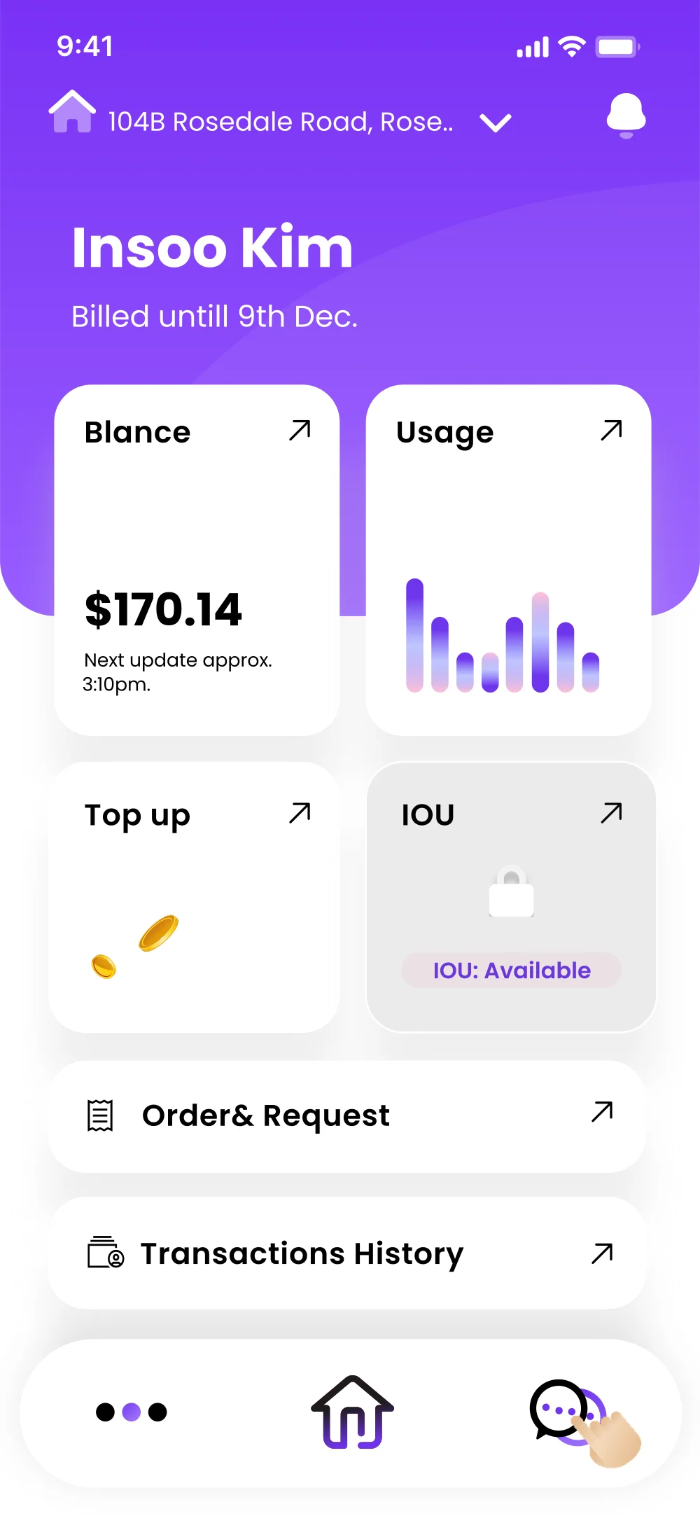 Dashboard Home