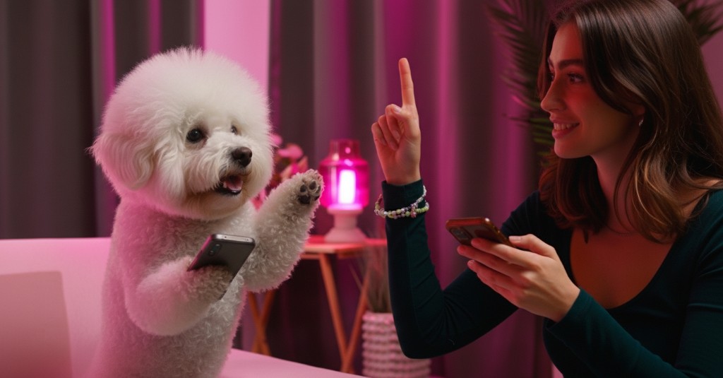 Character in context — expressive pose